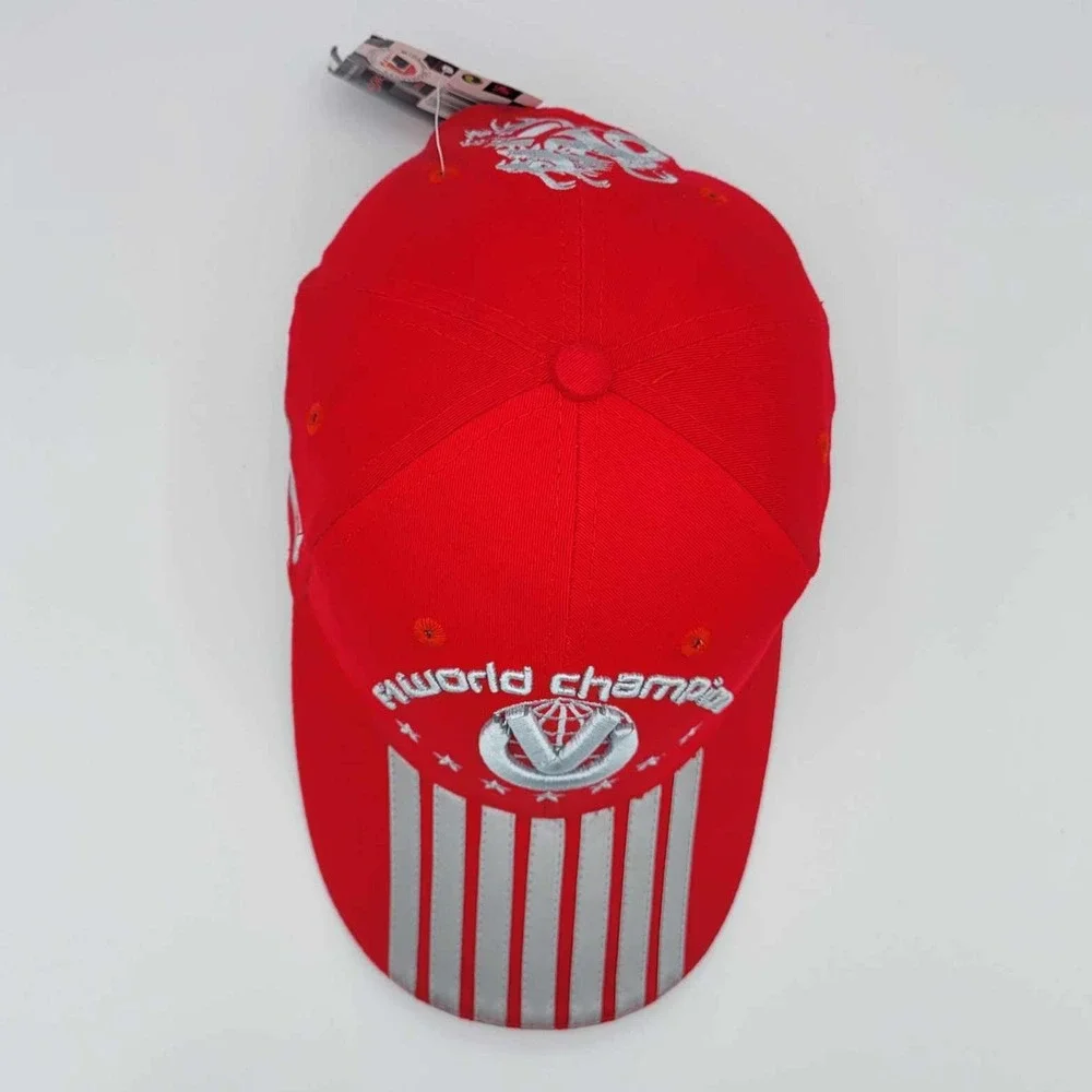 Michael Schumacher Vintage Ferrari F1 Racing Strapback Hat